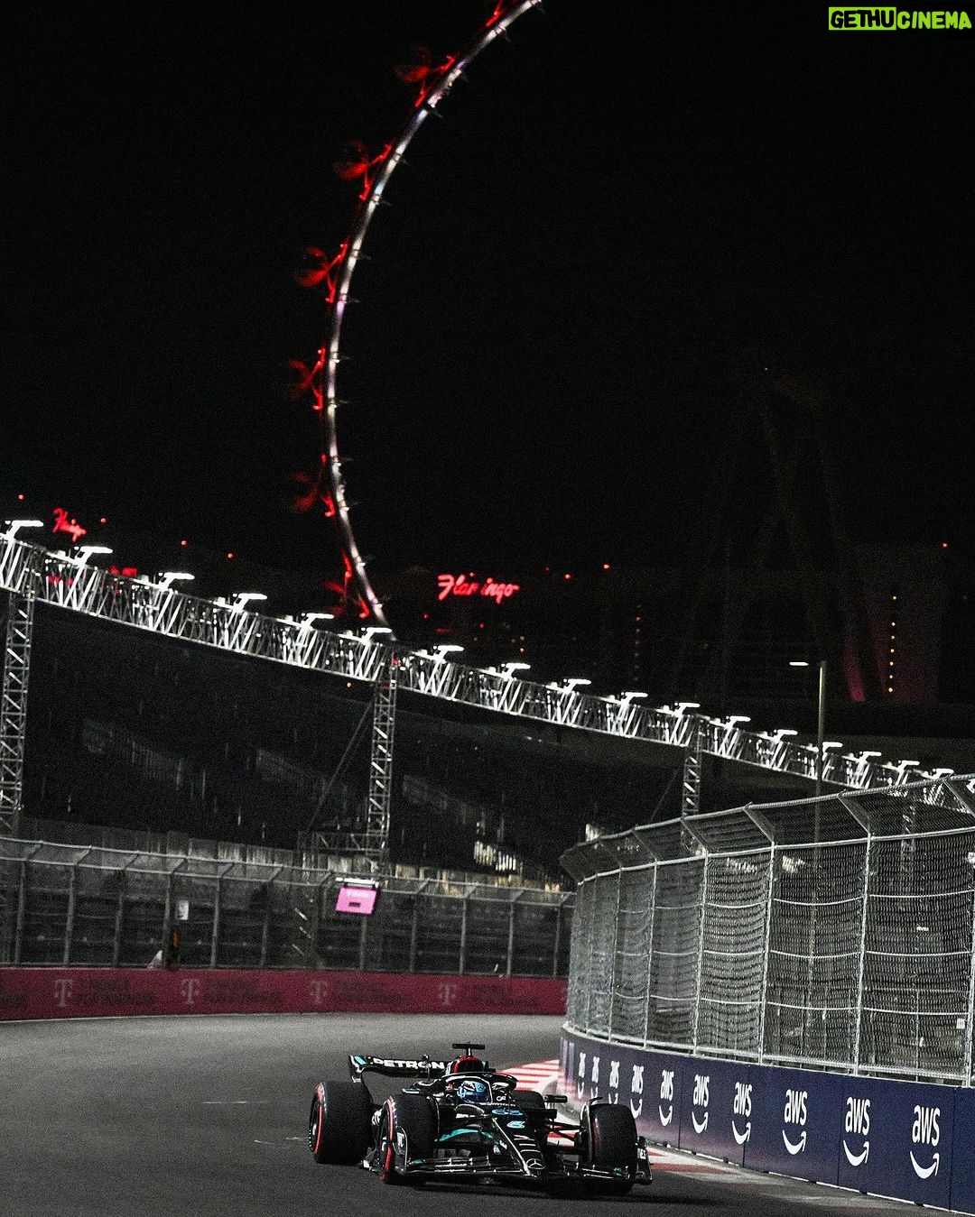 George Russell Instagram - Always a special feeling experiencing a new circuit and this one is fast! It’s great being here in Vegas. Excited for quali. Time to rest and recharge. 😴 Las Vegas, Nevada