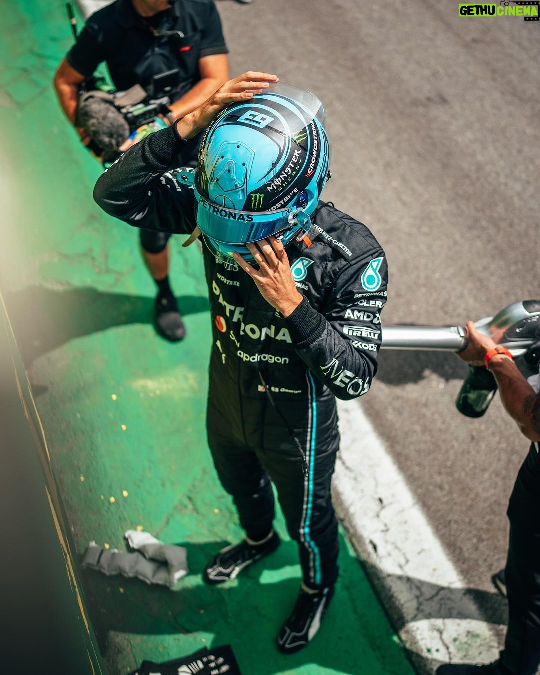 George Russell Instagram - This is motorsport. Weekends like this are tough for us as a team but we take the learnings and we'll come back stronger, together. I can’t thank our fans enough for sticking by us throughout the highs and lows. We see you. Onwards to Vegas. Autódromo José Carlos Pace