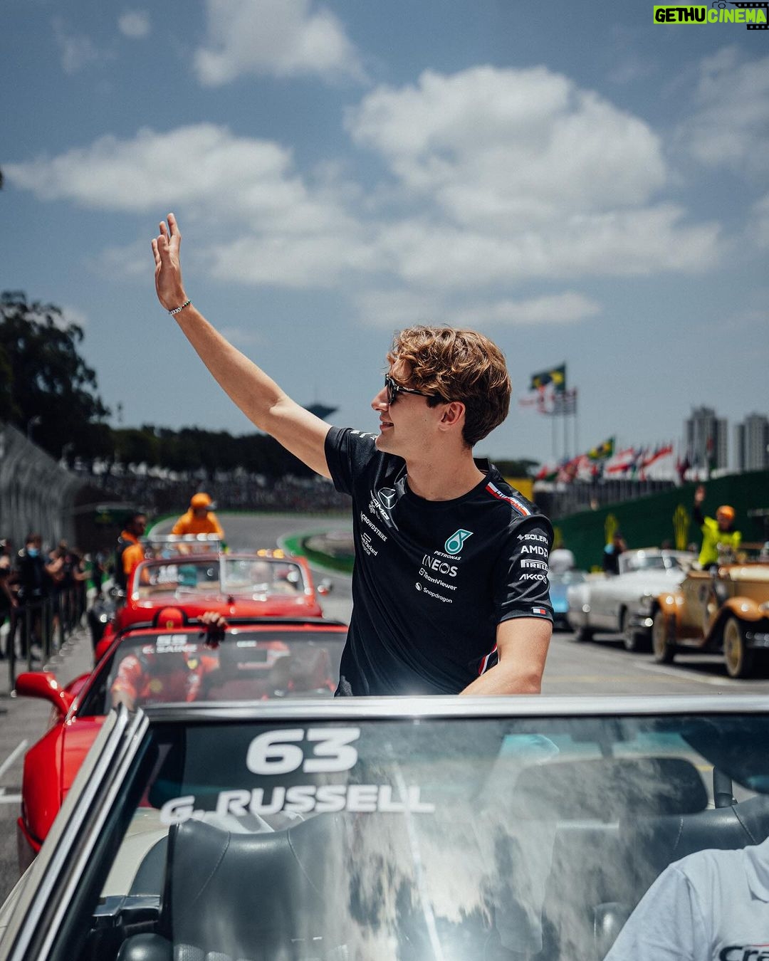 George Russell Instagram - This is motorsport. Weekends like this are tough for us as a team but we take the learnings and we'll come back stronger, together. I can’t thank our fans enough for sticking by us throughout the highs and lows. We see you. Onwards to Vegas. Autódromo José Carlos Pace