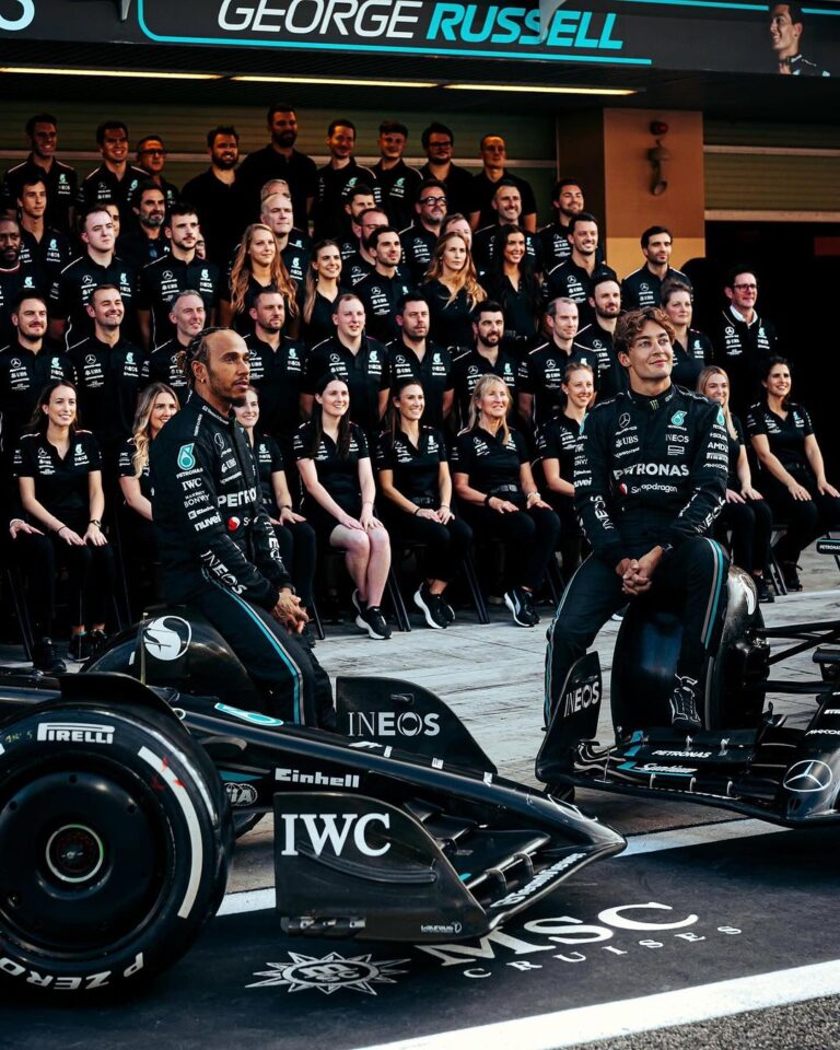 George Russell Instagram - It’s been special racing alongside you, @lewishamilton. Let’s make this season one to remember.
