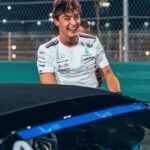 George Russell Instagram - The best way to complete your first lap of the weekend 🤝 Losail International Circuit