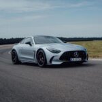 George Russell Instagram - THIS is #AMG. 🩶 #WorldsFastestFamily