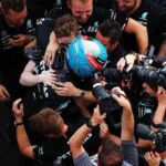 George Russell Instagram - It’s official. I'm delighted to announce my extension with @mercedesamgf1. 💙 This team has been my home ever since I signed to the junior programme in 2017 and I'm grateful to have the opportunity to reward the trust and belief that Toto and everyone at Brackley and Brixworth has placed in me ever since. We've had some tough moments but plenty of memorable ones too, and I honestly believe we're only getting stronger as a team. The best is yet to come.