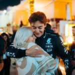 George Russell Instagram - Always by my side. Love you, Mum 💙