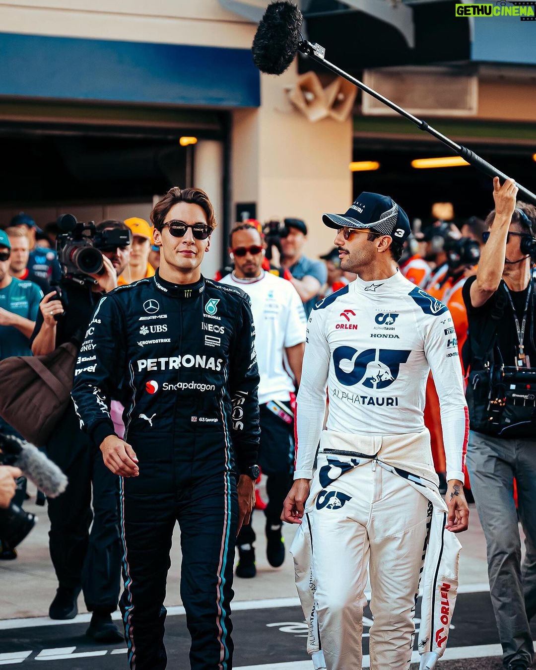 George Russell Instagram - Over and out. Thanks Abu Dhabi for a great end to the seasonđź’™ Yas Marina Circuit