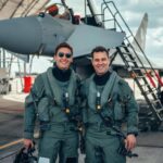 George Russell Instagram - Mavericks. 💙 An experience of a lifetime having the chance to fly a Typhoon Fighter Jet. Seeing the teamwork, camaraderie and skillset within the whole of the RAF, I truly understand why it’s such an honour to work for the Royal Air Force. Thank you so much for the opportunity, for teaching me a huge amount and of course for the ride!! 🇬🇧 @royalairforceuk @typhoondisplayteam