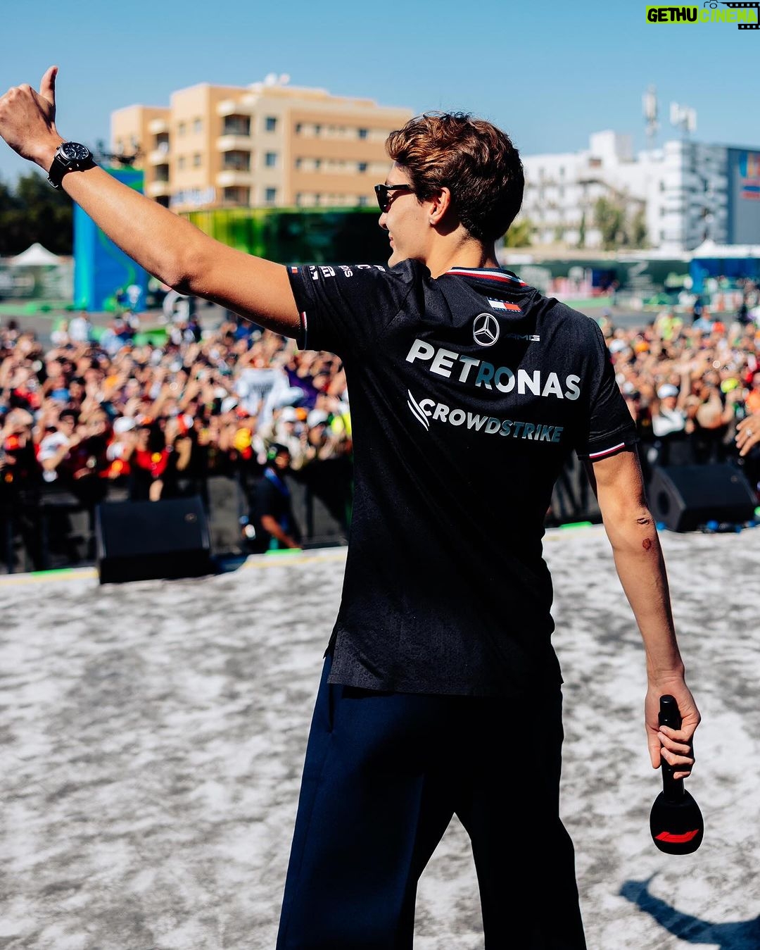 George Russell Instagram - Gained a place but a tough weekend for our team in Saudi. Full focus on Australia next where we will be pushing for bigger results. Jeddah, Saudi Arabia