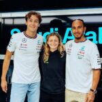 George Russell Instagram - Allez Doriane ⚡️🚀 Good luck ahead of your @f1academy debut in Jeddah We’re all supporting you ❤️ Jeddah Corniche