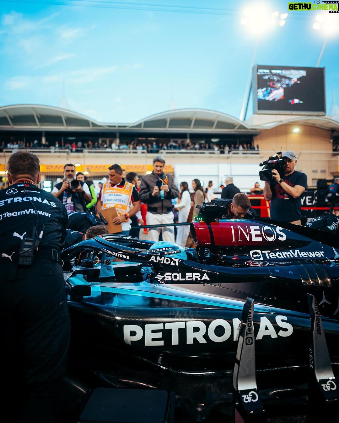 George Russell Instagram - Strong start, but in the end, P5 was the maximum today. Really enjoyed being back racing again, and already looking forward to the next one. Good effort team, onwards to Saudi Arabia. Bahrain International Circuit