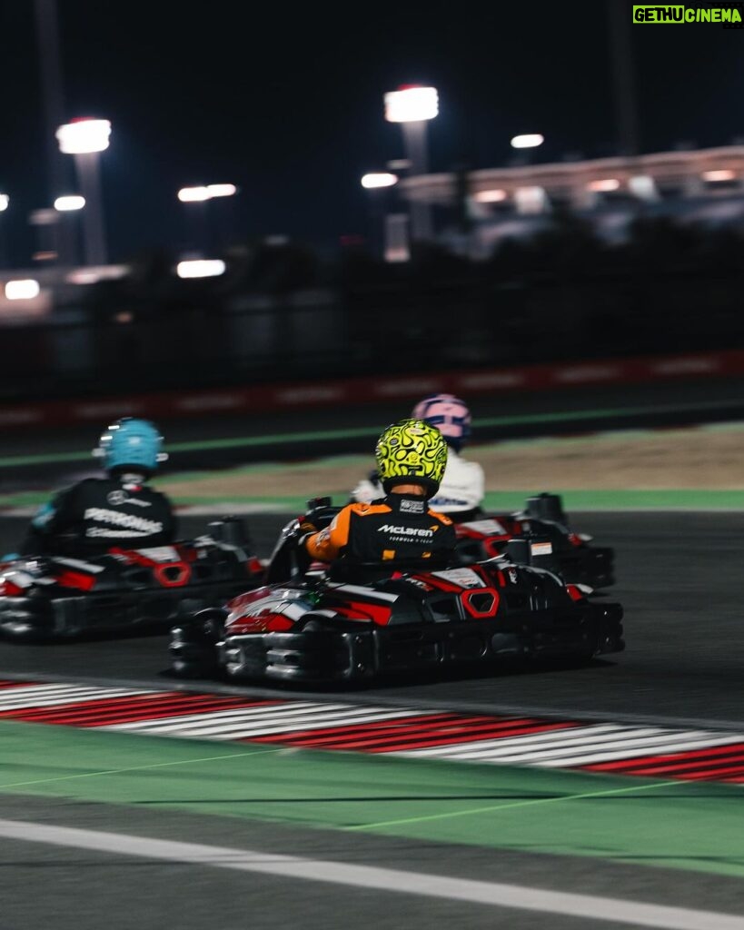George Russell Instagram - Just like old times ✌ Bahrain International Circuit
