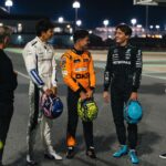 George Russell Instagram - Just like old times ✌️ Bahrain International Circuit
