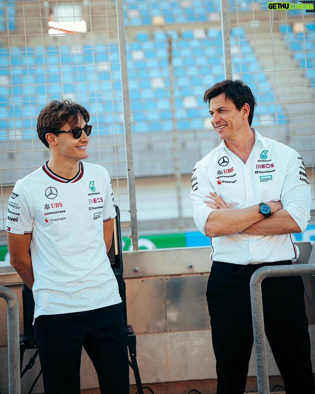 George Russell Instagram - Testing done. Thanks to the team in Bahrain and back home for all the hard work. Now let’s go racing. 👊 Bahrain International Circuit