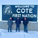 Georges St-Pierre Instagram - Anin Cote First Nation! I am in Treaty 4 Territory. ❤️