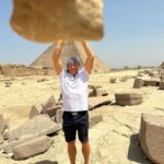 Georges St-Pierre Instagram - How the hell did the ancients build this??? I am very impressed with their performance.😁 Giza Plateau