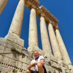 Georges St-Pierre Instagram - How the ancients moved and placed the Trilithon, 800 ton stone blocks at Baalbek in 🇱🇧 is one of the questions that keeps me up at night. 🤔 Temple of Jupiter (Roman Heliopolis)