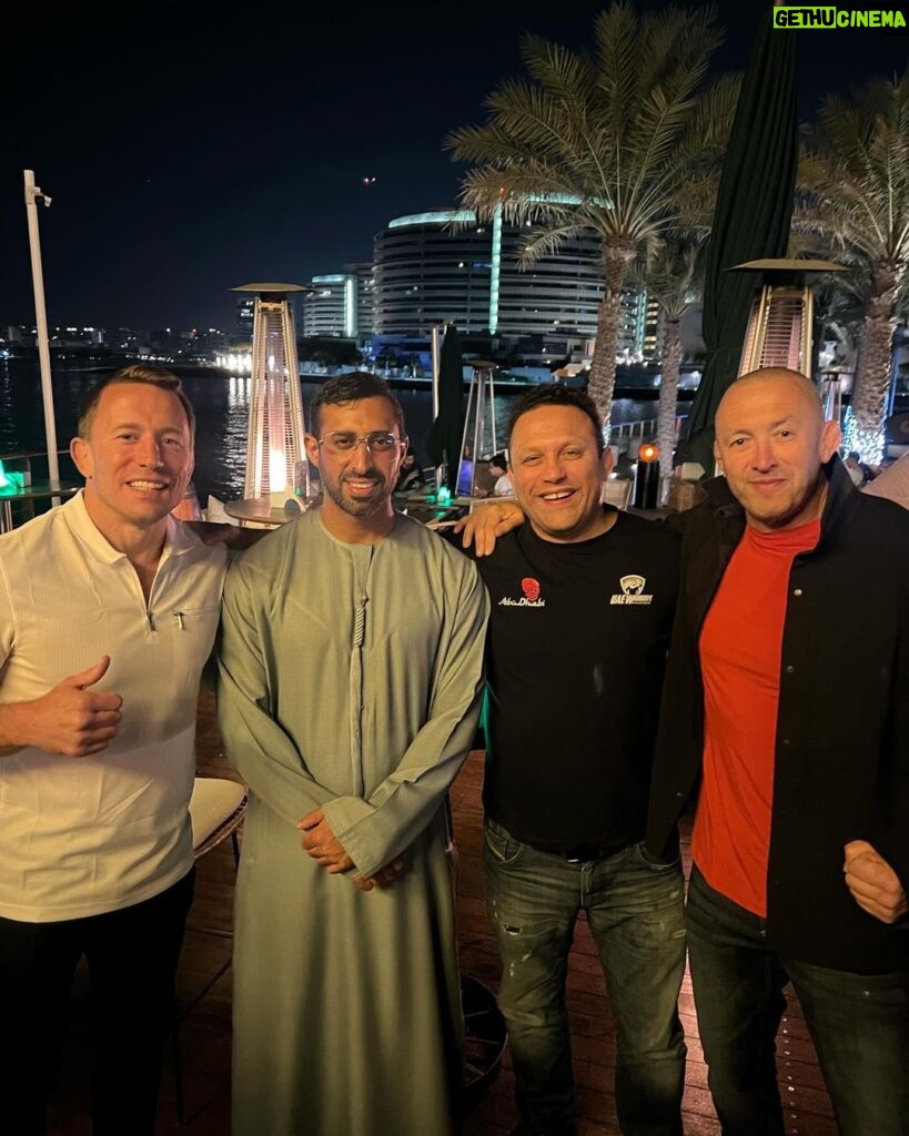 Georges St-Pierre Instagram - I didn’t see this one coming! 😂 Abu Dhabi, United Arab Emirates