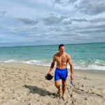 Georges St-Pierre Instagram - Working on my shoulder rehab in H2O.