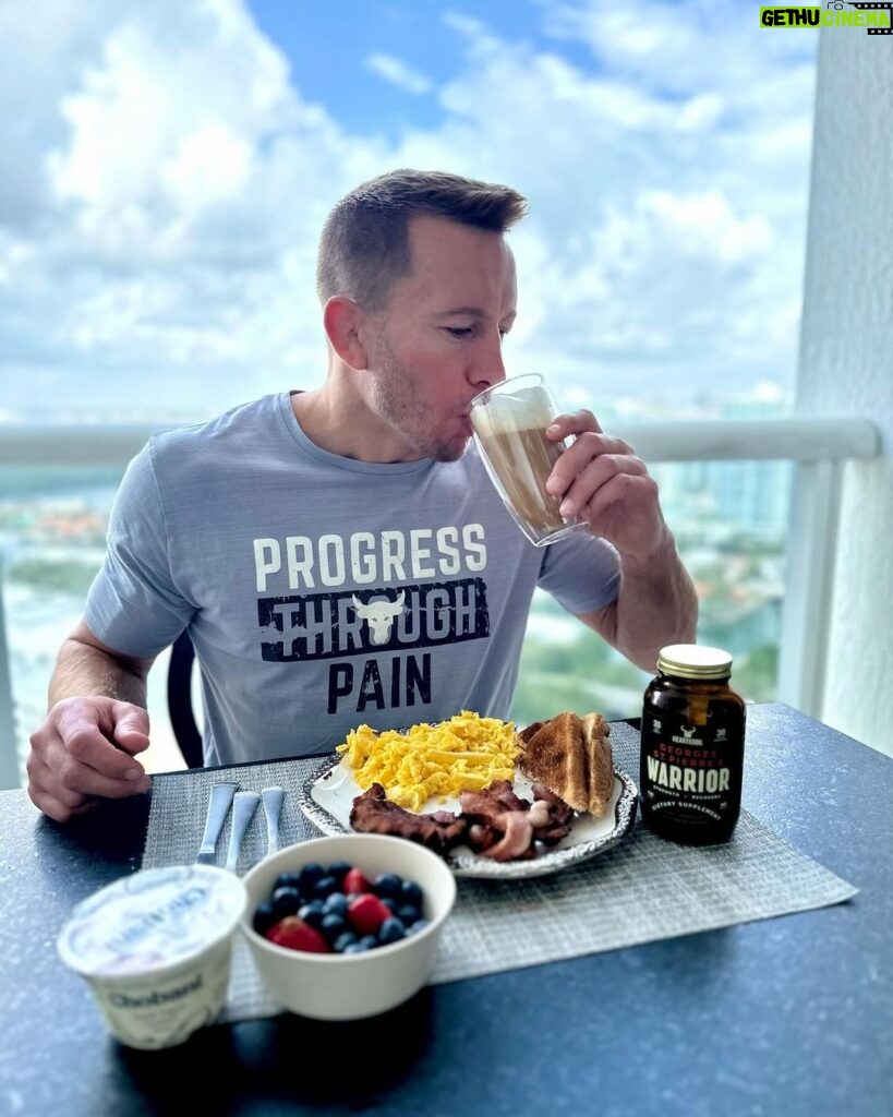 Georges St-Pierre Instagram - If I told you that I eat heart & liver for breakfast, would you believe me?