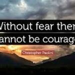 Georges St-Pierre Instagram - Without fear there cannot be courage. -Christopher Paolini