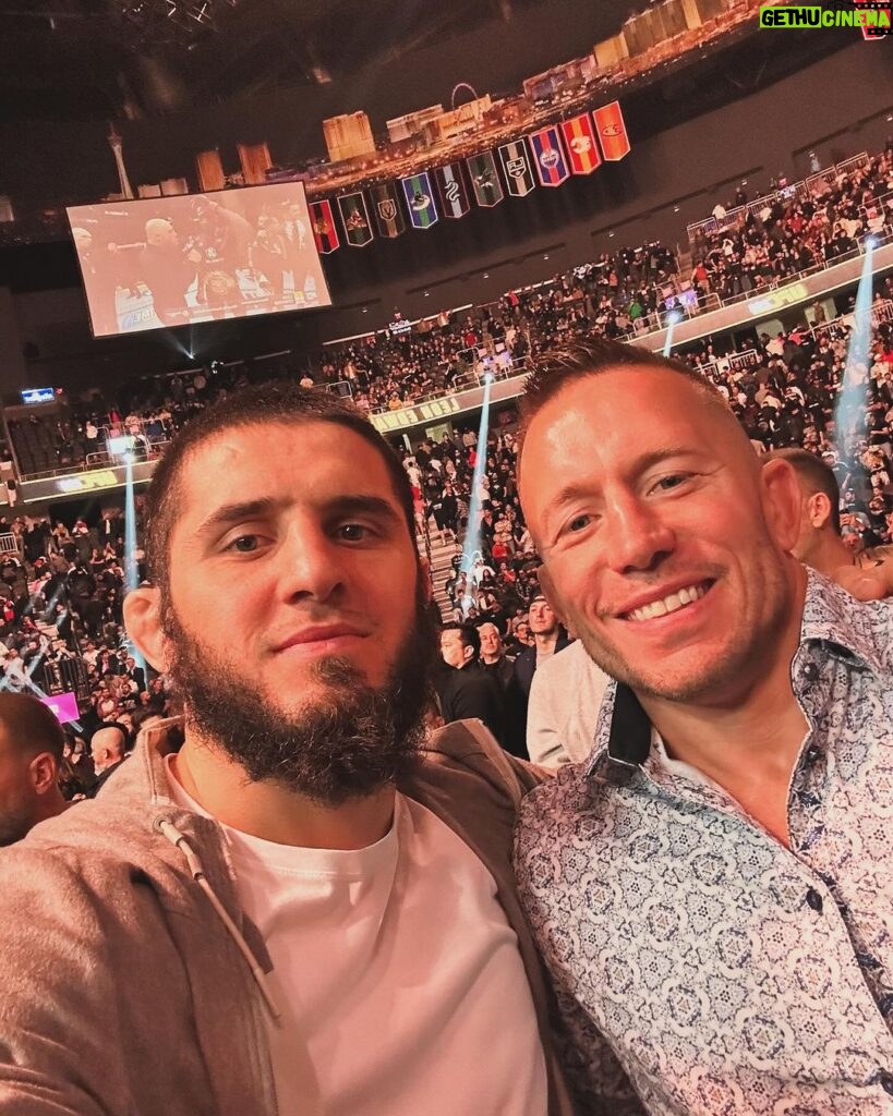 Georges St-Pierre Instagram - Nice to meet you legends