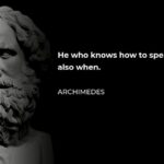 Georges St-Pierre Instagram - He who knows how to speak, knows also when. -Archimedes