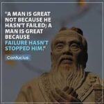 Georges St-Pierre Instagram - A man is great not because he hasn’t failed; A man is great because failure hasn’t stop him. -Confucius