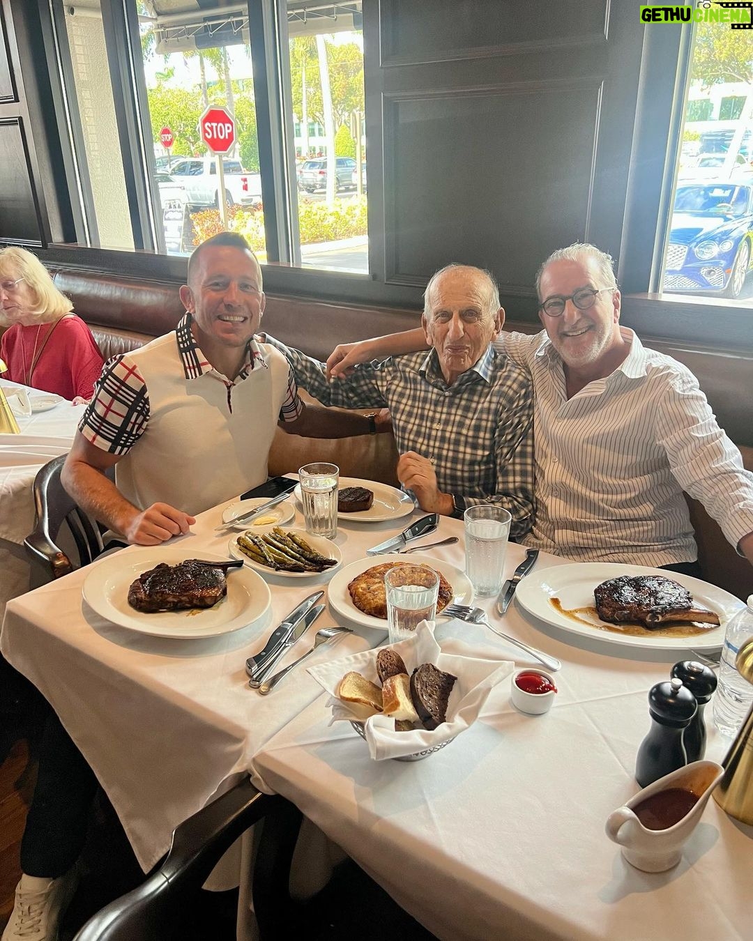 Georges St-Pierre Instagram - Good time around a good 🥩 Boca Raton, Florida