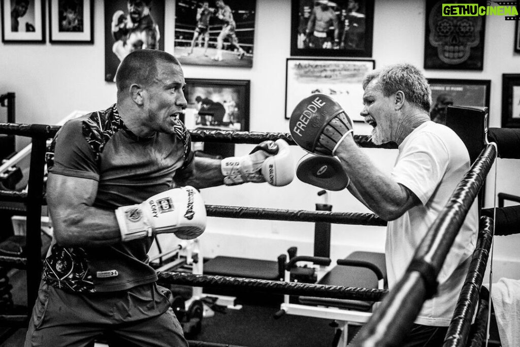 Georges St-Pierre Instagram - Eye of the tiger! 👊 Wildcard Gym, Hollywood