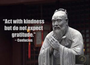Georges St-Pierre Instagram - Act with kindness but do not expect gratitude.
~ Confucius