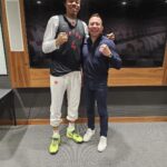 Georges St-Pierre Instagram - Great time with the @raptors in Toronto today. Ovo Athletic Center