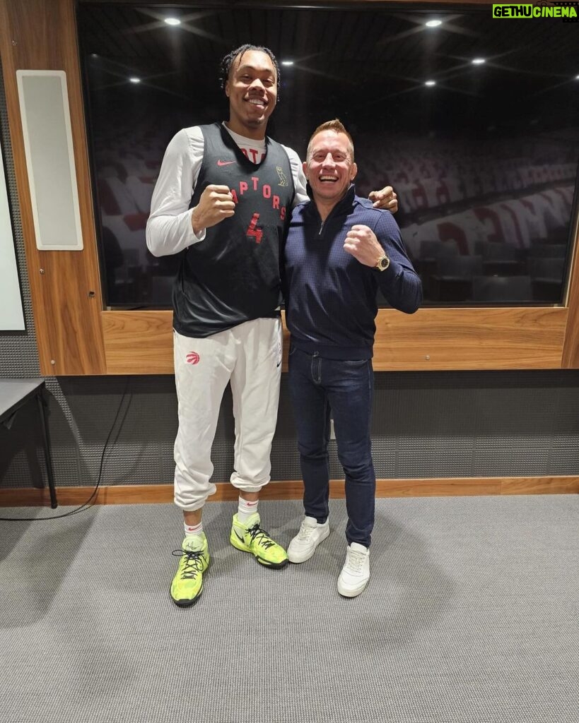 Georges St-Pierre Instagram - Great time with the @raptors in Toronto today. Ovo Athletic Center