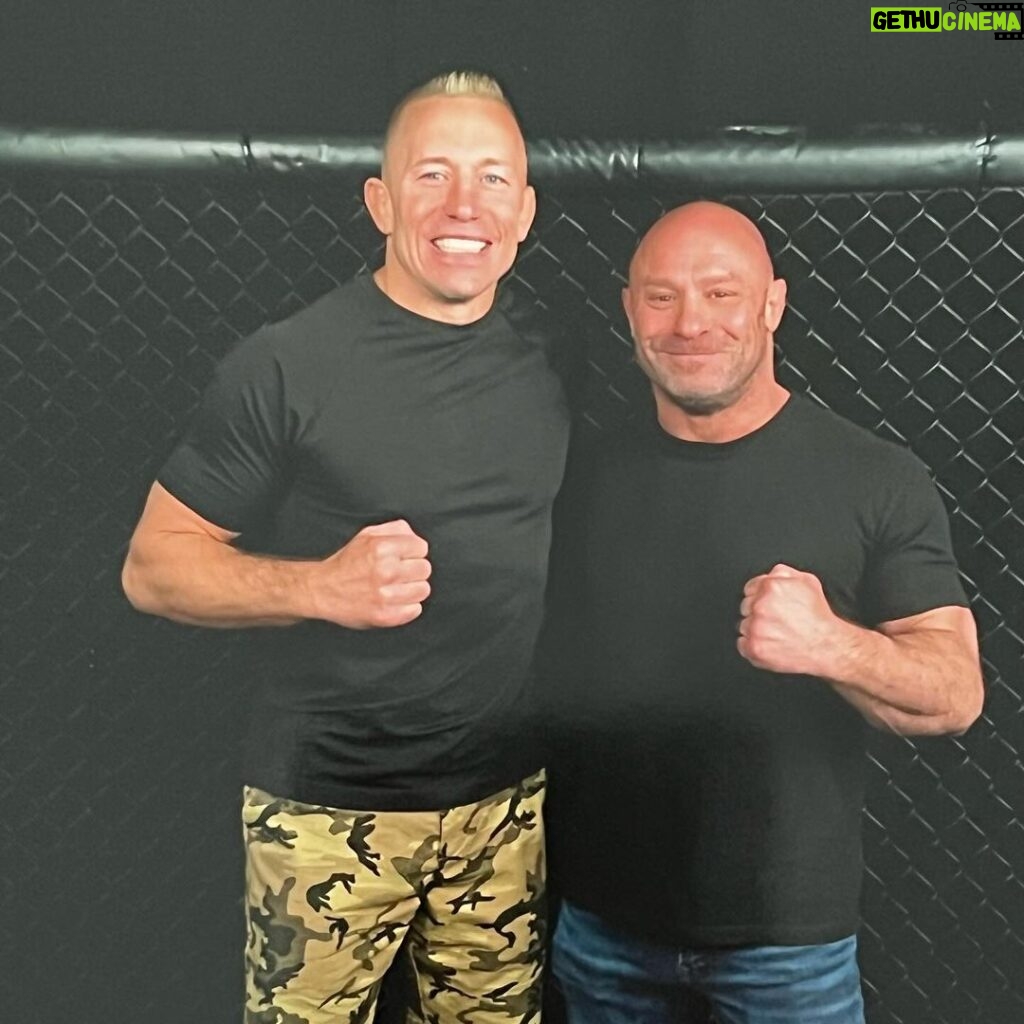 Georges St-Pierre Instagram - During my competitive days, I always had more problems with the Matts. 😁 It’s good to see that this rivalry has turned into friendship. We fought hard and always kept the spirit of martial arts. 👊 Osu!🥋