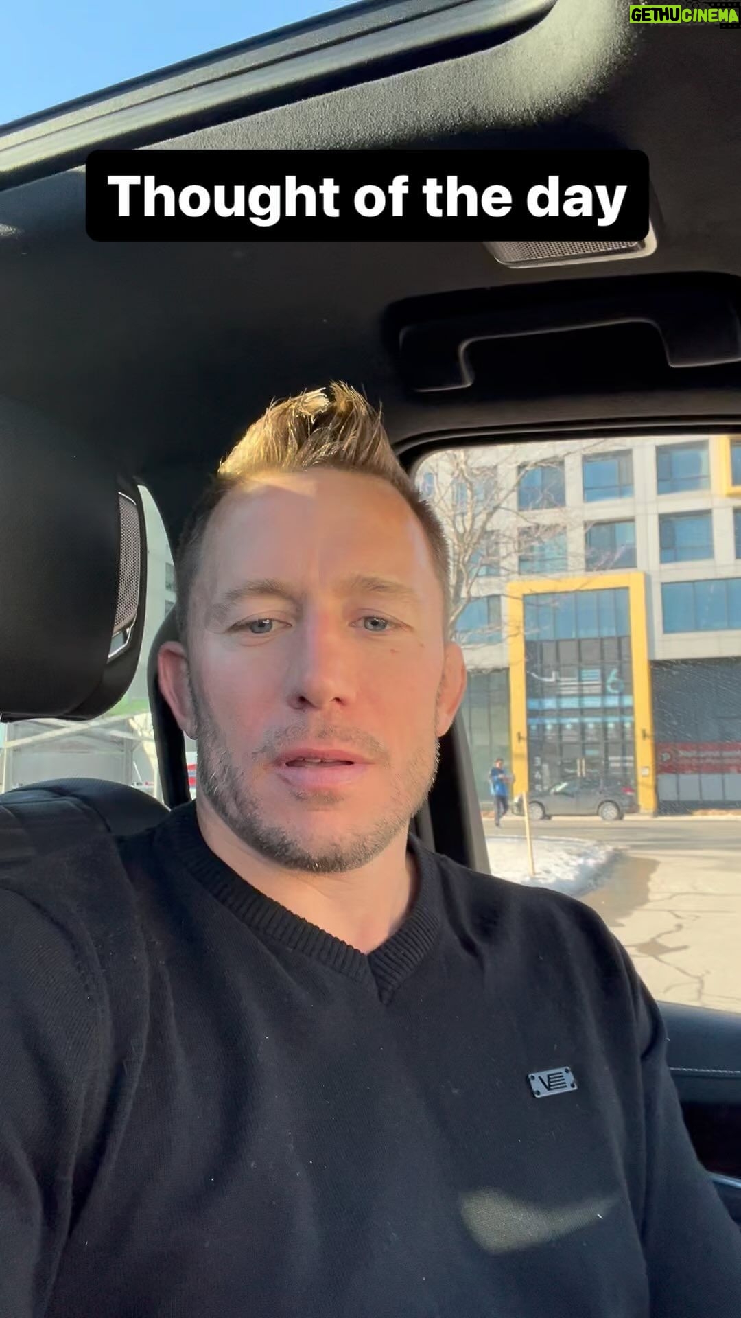 Georges St-Pierre Instagram - A commitment & discipline that’s all it takes. Make sure to ask your doctor first if you decide to do fasting. 