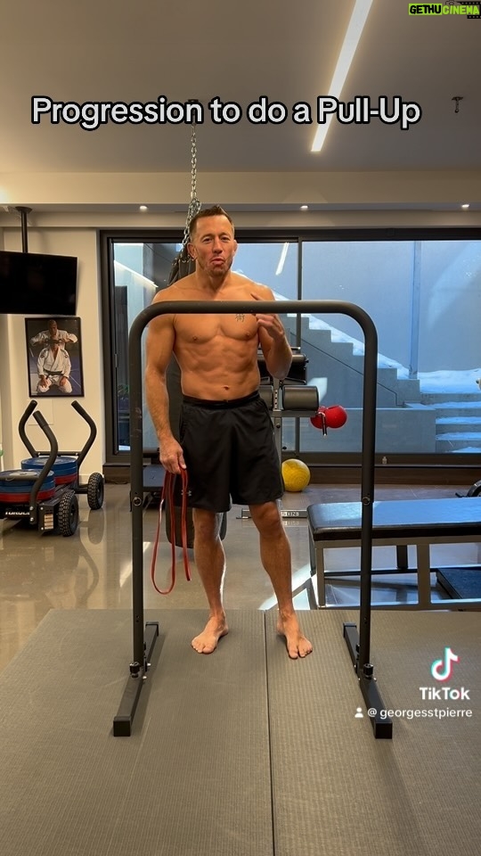 Georges St-Pierre Instagram - A little physical test for young people to see if you are healthy and fit. 💪