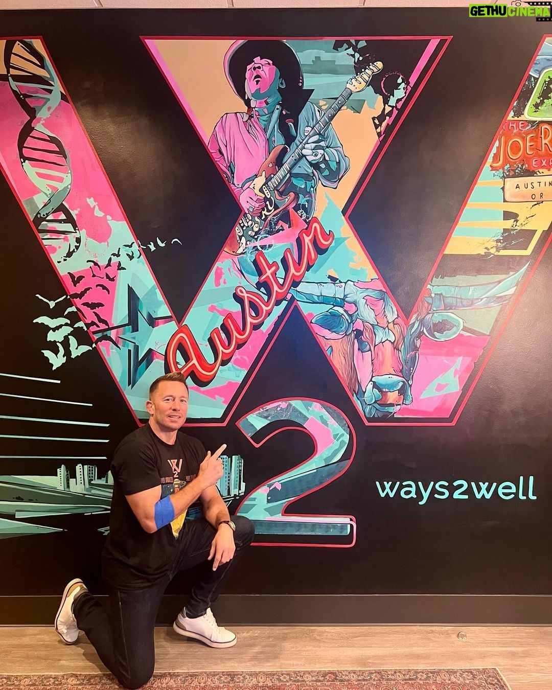 Georges St-Pierre Instagram - Big thanks to @ways2well Austin Texas.