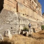 Georges St-Pierre Instagram - How the ancients moved and placed the Trilithon, 800 ton stone blocks at Baalbek in 🇱🇧 is one of the questions that keeps me up at night. 🤔 Temple of Jupiter (Roman Heliopolis)