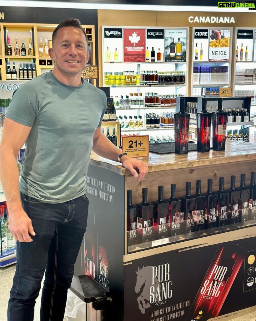 Georges St-Pierre Instagram - Pur Sang is now available in airports duty-free in 🇨🇦