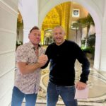 Georges St-Pierre Instagram - Frères d’armes! 👊 OSU 🥋 Dubai, UAE