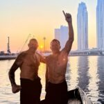 Georges St-Pierre Instagram - Avec mon Brat! Who is been driving me nuts since 1998. 😂