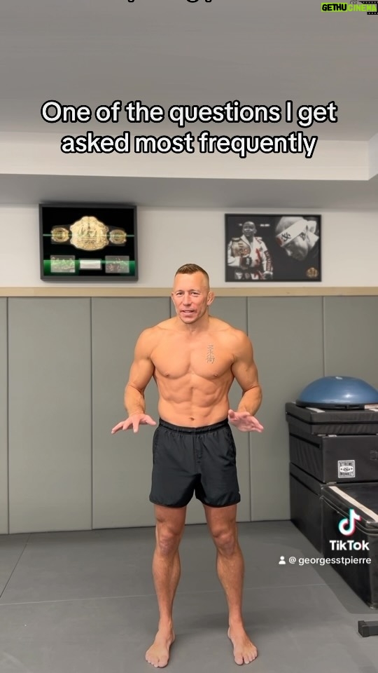 Georges St-Pierre Instagram - I believe the key is to constantly change it so you don’t let your body adapt to it. Montreal, Qc, Canada