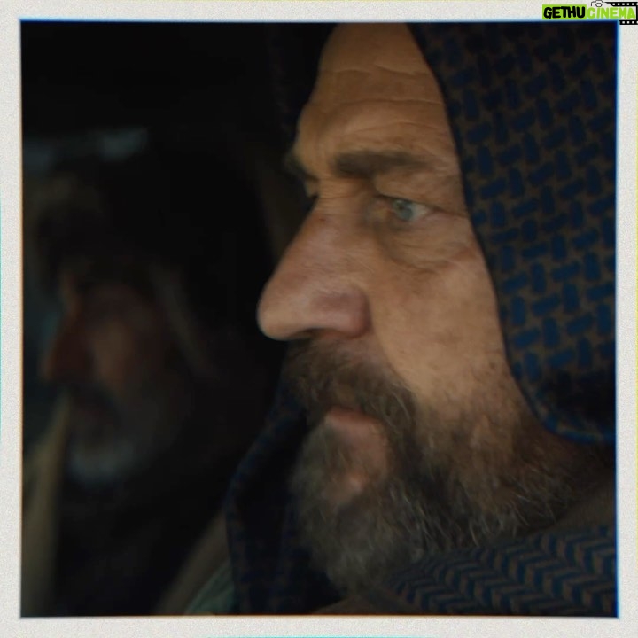 Gerard Butler Instagram - Get ready for a thrilling ride! Catch my new movie KANDAHAR, only on the big screen FRIDAY. Get your tickets with the link in bio. #kandaharmovie