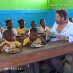 Gerard Butler Instagram - Tag along with me and my fellow Scotsman Magnus MacFarlane-Barrow as we go to Haiti, and I get an up-close look at how @MarysMeals feeds more than 1.4 million kids every day. Learn more and get involved at CNNHeroes.com