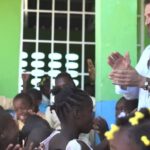 Gerard Butler Instagram - Around 61 million of the world’s hungriest children do not attend school. In order to survive, they have to work or beg. Even if they do make it into the classroom, hunger affects their ability to learn. I was just in Haiti last week and saw how @MarysMeals school feeding programs transform children's lives. Their program is so simple and £13.90/€15.60/$19.50 is all it costs for them to feed a child for a whole school year. If you are looking for an organization to support for #GivingTuesday, consider @MarysMeals. You can learn more and donate at https://www.marysmeals.org/donate. Link in bio.