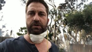 Gerard Butler Instagram - Driving around Point Dume on Saturday. My heart aches for all those who lost their homes and their lives in California. I was one of the lucky ones, my home was only partially destroyed. A lot of people lost everything and will have to rebuild from scratch. I am ok and so grateful for all of the well wishes. Please turn your support to those who need it most here, and throughout California. There's a Go Fund Me to help people across the state affected by the fires. Please join me if you can. Link in bio. gofundme.com/cause/californiafires