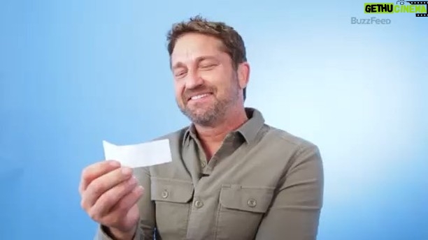 Gerard Butler - 123.7K Likes - I’m truly honoured by the deep thoughts some of you had about me 😂.