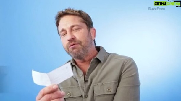 Gerard Butler - 123.7K Likes - I’m truly honoured by the deep thoughts some of you had about me 😂.