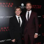 Gerard Butler Instagram - Great to be back together at last night's #HunterKiller premiere with our badass team, as well as friends and heroes from the military. I've loved sharing this movie with them. This Friday, we're in theaters everywhere. Intrepid Museum