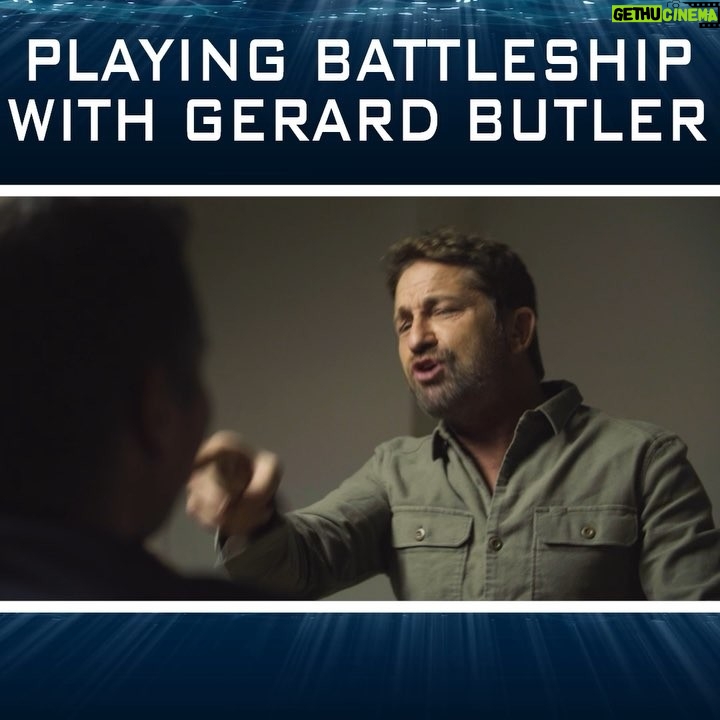 Gerard Butler Instagram - Remember Battleship? Watch me sink @WeAreTheMighty. Epic battle. #HunterKiller is out now in the UK and 10/26 in the US.