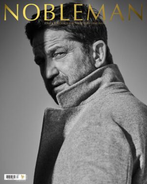 Gerard Butler Instagram - Not sure the exact requirements for being a Nobleman. However I think one of them should be carrying this magazine under my arm for everyone to see. That is nobility at its finest. Thanks to the whole team at the incredible @NoblemanMagazine for all their hard work and great spirit.