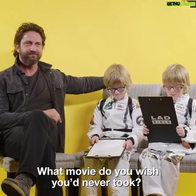 Gerard Butler Instagram - Check out the toughest interview of my career with the two most legendary journalists of our time. Full interview in bio. @ladbible